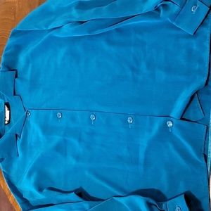 SG Sport Teal Blouse